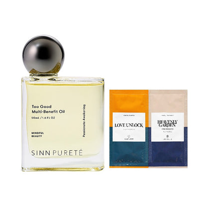 Sinn Purete’ Too Good Multi-Benefit Oil + Hair Care Sachet Set (Passionate Awakening), 50ml