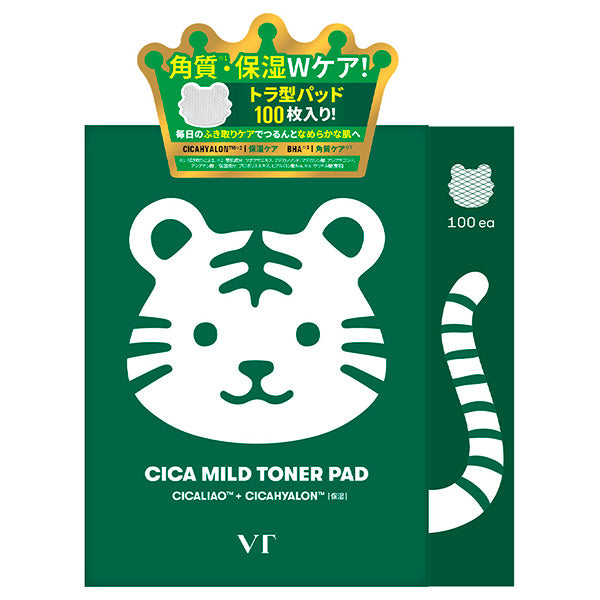 VT CICA Mild Toner Pad Tora Edition