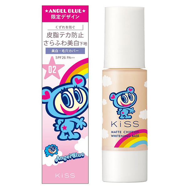 KiSS Matte Chiffon W Base N SPF26 , Limited Character Collab 26 (02), 37.00g