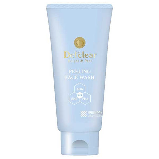 Meishoku DET Clear Bright & Peel Exfoliating Face Wash, 120g (Fruity Floral)