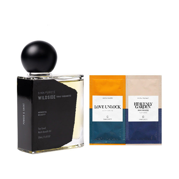 Sinn Purete’ Too Good Multi-Benefit Oil + Hair Care Sachet Set (Powder & Smoke), 50ml