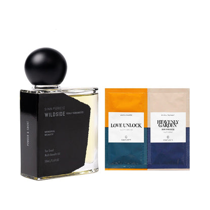 Sinn Purete’ Too Good Multi-Benefit Oil + Hair Care Sachet Set (Powder & Smoke), 50ml