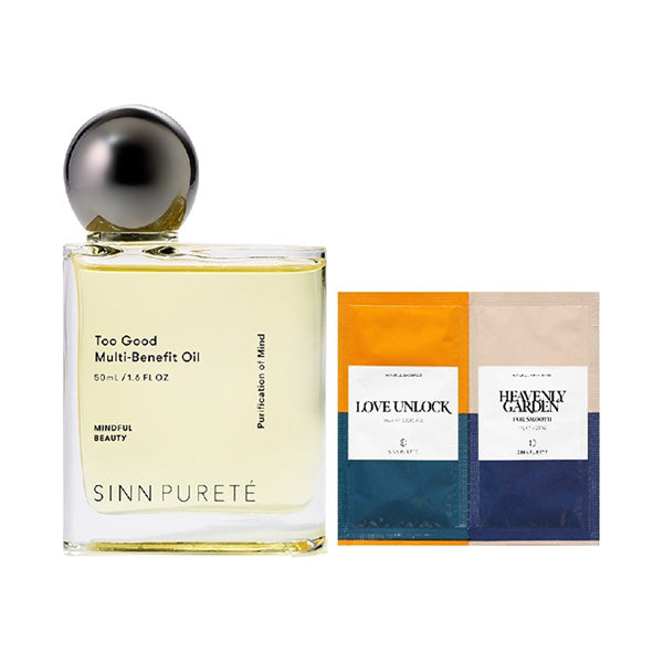 Sinn Purete’ Too Good Multi-Benefit Oil + Hair Care Sachet Set (Purification of Mind), 50ml