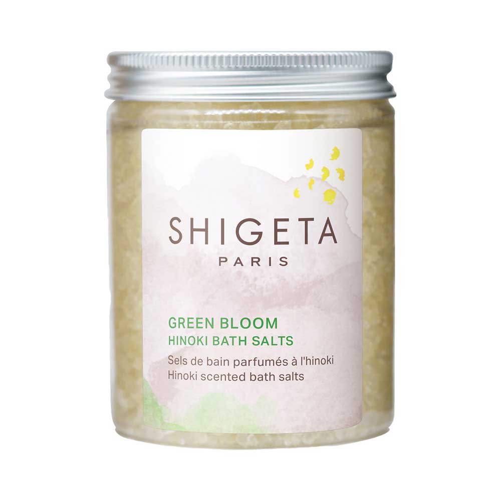 SHIGETA Green Bloom Bath Salt, 285g