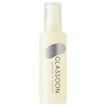 Glasoon Gluta Bright VC Toning Milk with Cotton, Limited Edition, 175ml (Tuberose x Lily of the Valley Scent)