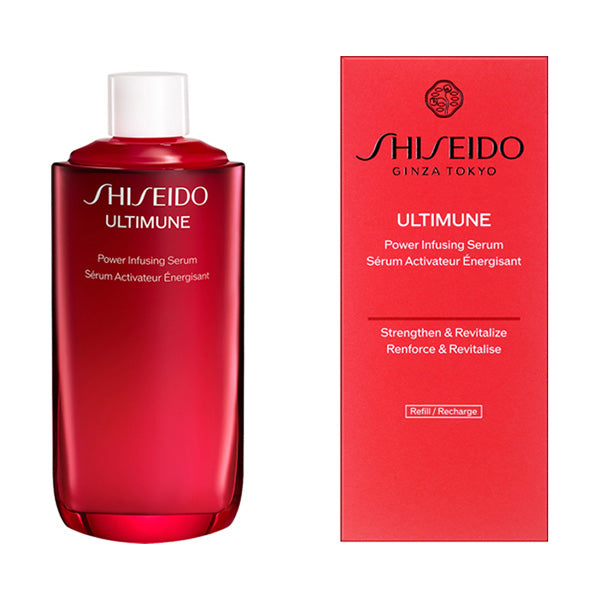 SHISEIDO Ultimune Power Infusing Serum Refill, 75ml (Green Floral)