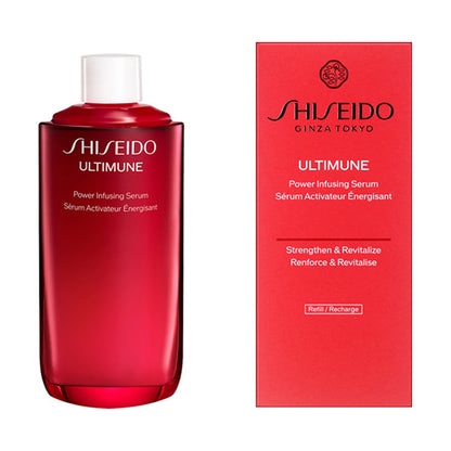 SHISEIDO Ultimune Power Infusing Serum Refill, 75ml (Green Floral)
