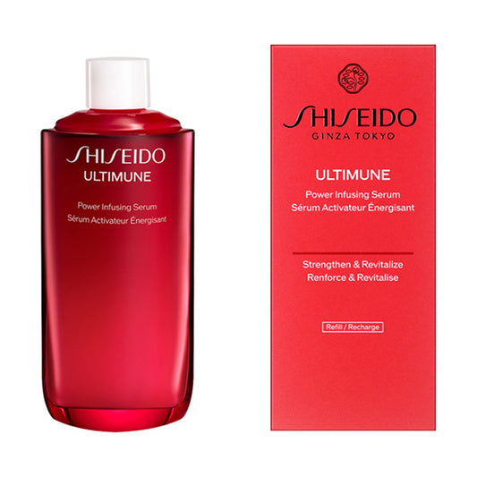 SHISEIDO Ultimune Power Infusing Serum Refill, 75ml (Green Floral)