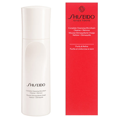SHISEIDO Complete Cleansing Micro Foam (Refreshing Green Floral), 180ml