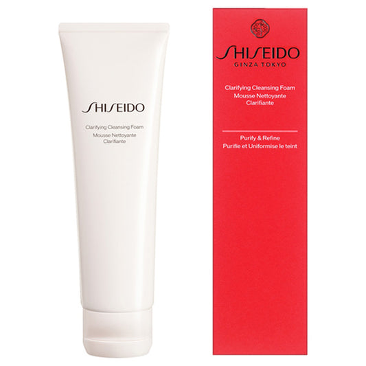 SHISEIDO Clarifying Cleansing Foam (Refreshing Green Floral), 125g