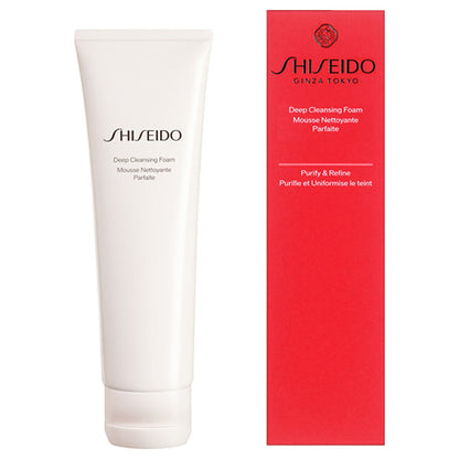 SHISEIDO Deep Cleansing Foam (Refreshing Green Floral), 125g