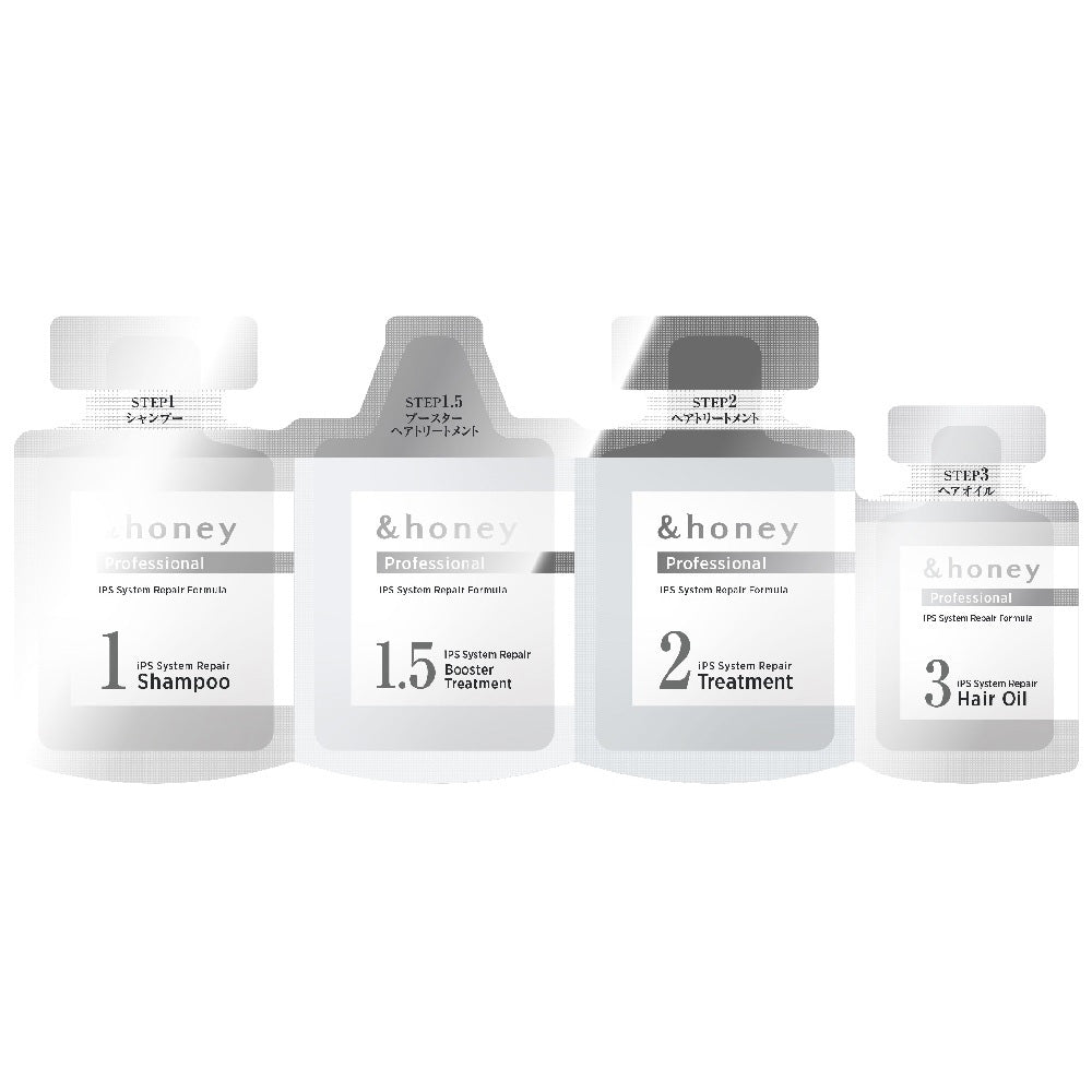 &honey Professional SR 4-Step Trial Set, 10ml + 10g + 8g + 3ml