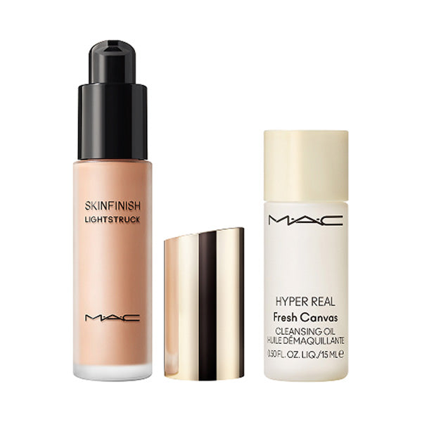 MAC Skinfinish Lightstruck Liquid Highlighter, Light Scapade Set, 15ml