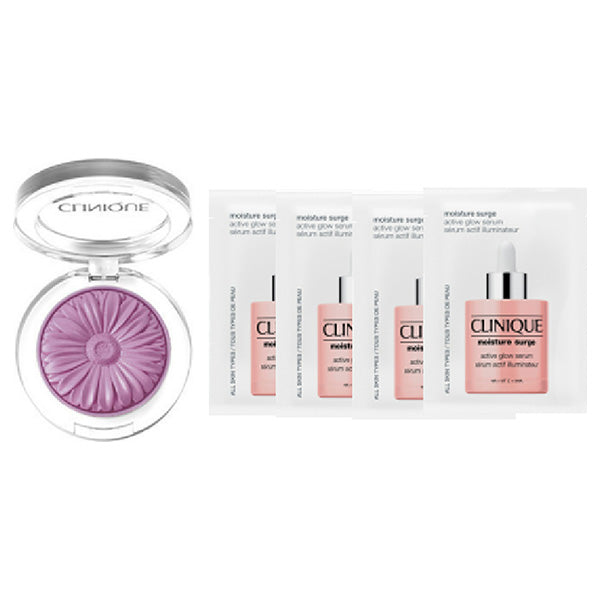 CLINIQUE Cheek Pop Dewy Serum Set, Pansy Pop (15 Pansy Pop)