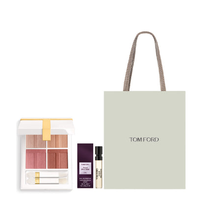 Tom Ford Beauty Soleil Eye Color Quad Lumiere Mini Fragrance Set, Fig (42 Hazy Sensuality)