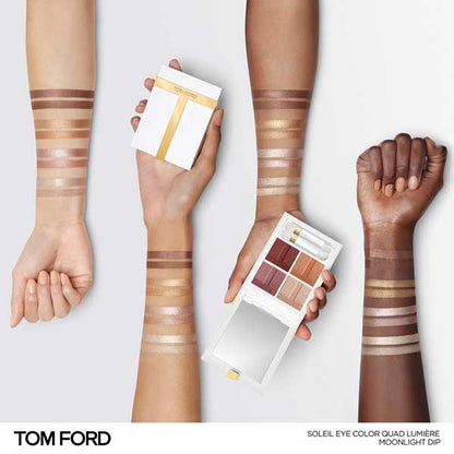 Tom Ford Beauty Soleil Eye Color Quad Lumiere Mini Fragrance Set, Fig (03 Moonlight Dip)