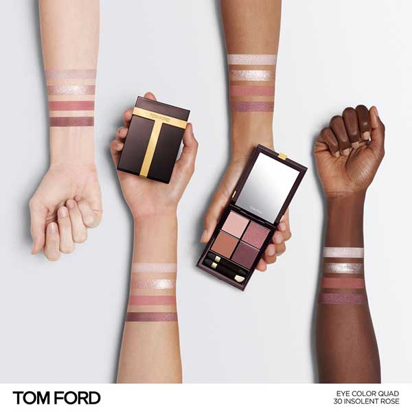 Tom Ford Beauty Runway Eye Color Quad Poudre Mini Fragrance Set, Fig (30 Insolent Rose)