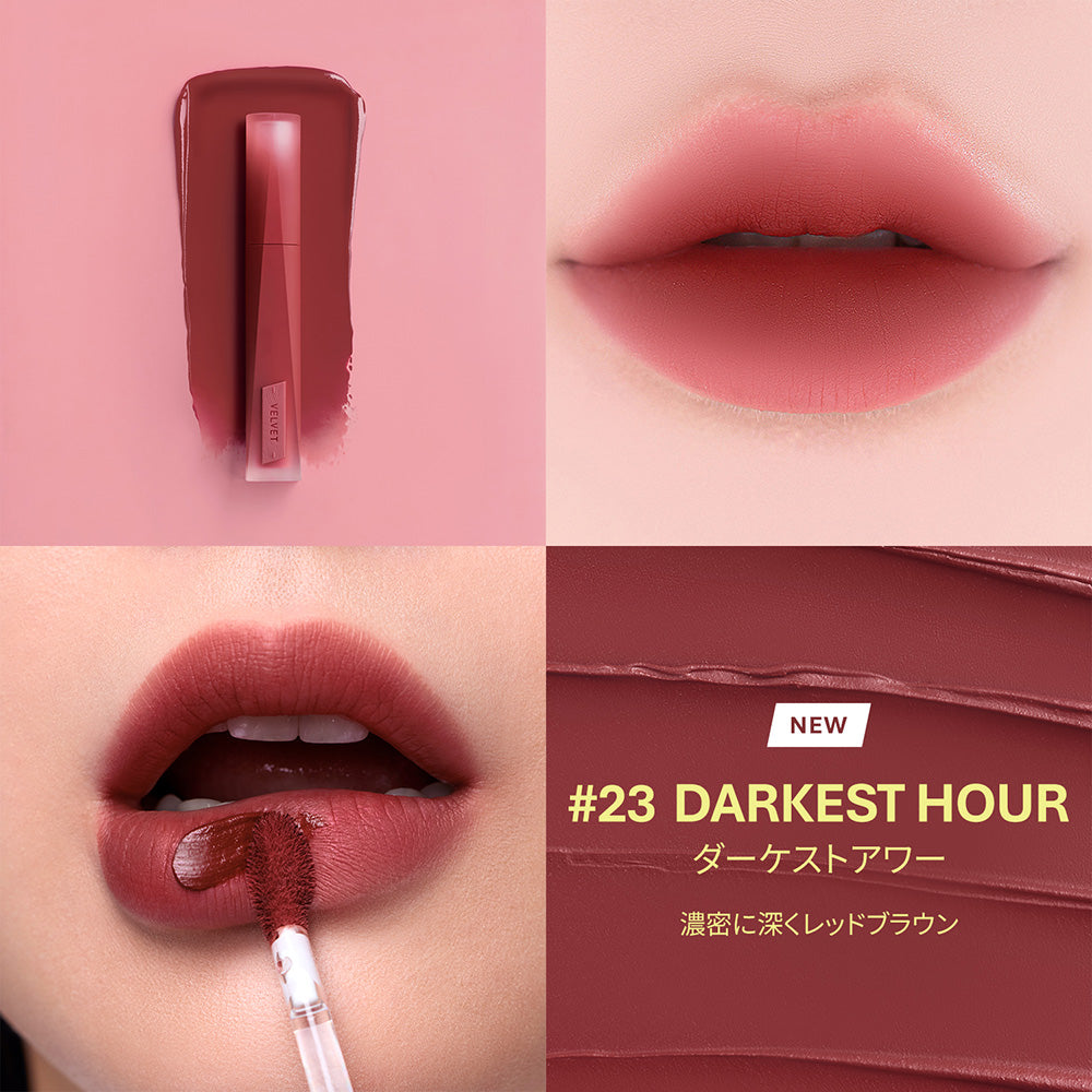 3CE Stylenanda Velvet Lip Tint (23 Darkest Hour)