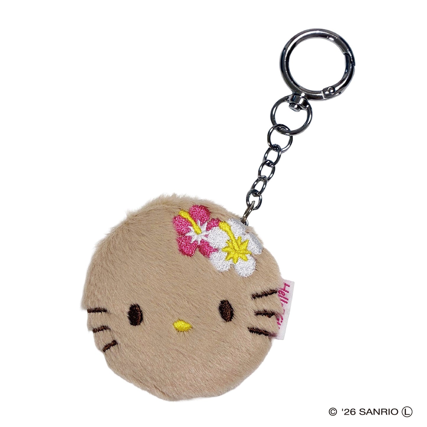 Yamamura Yurumofu Double Mirror S (YRM-19 Kitty Hibiscus)
