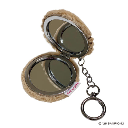 Yamamura Yurumofu Double Mirror S (YRM-19 Kitty Hibiscus)