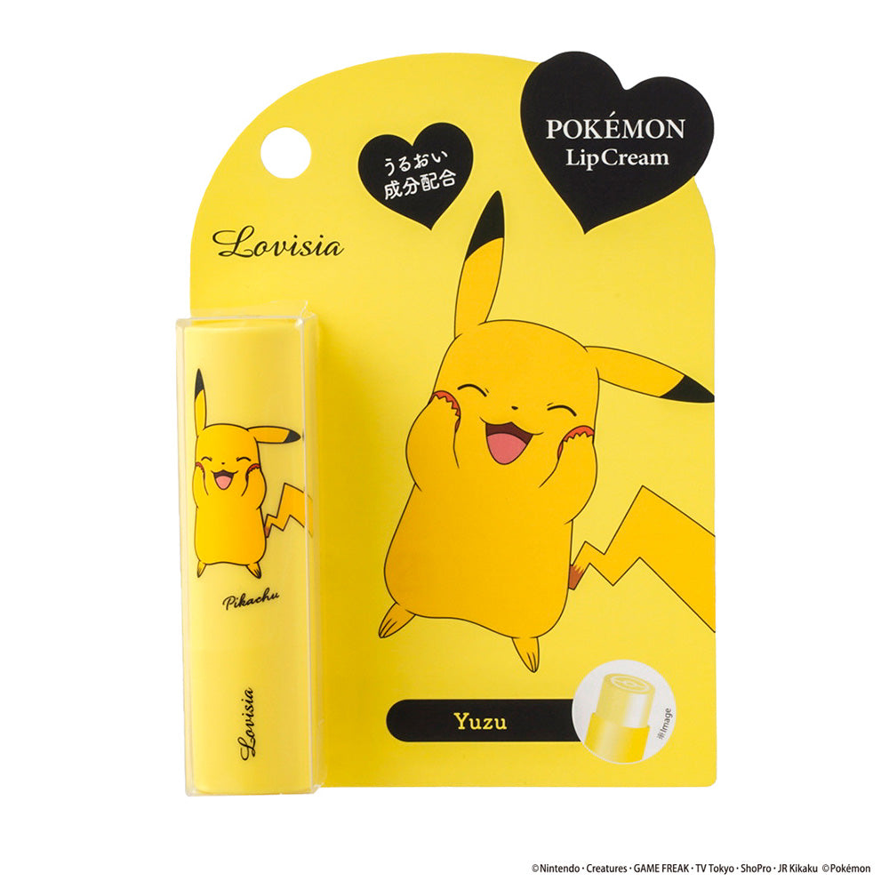Lovisia Pokémon Lip Cream (Pikachu Yuzu)