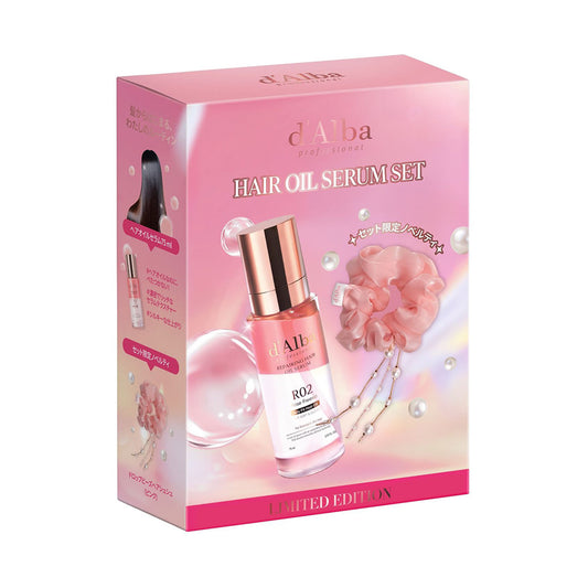 d'Alba Professional Hair Oil Serum Set, 75ml