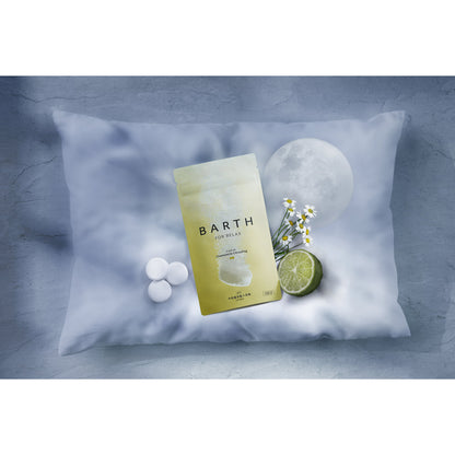 BARTH Medicated Neutral Bicarbonate Bath Tablets RELAX (Chamomile CitrusFog), 9 Tablets