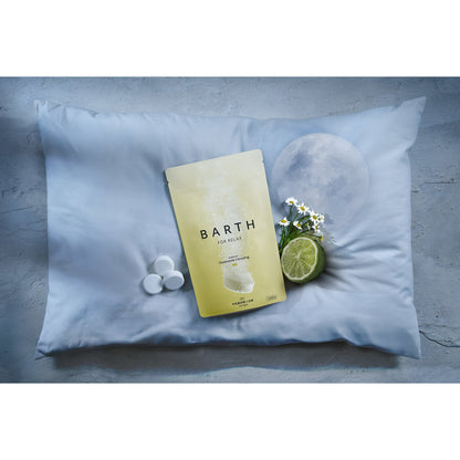 BARTH Medicated Neutral Bicarbonate Bath Tablets RELAX (Chamomile CitrusFog), 30 Tablets