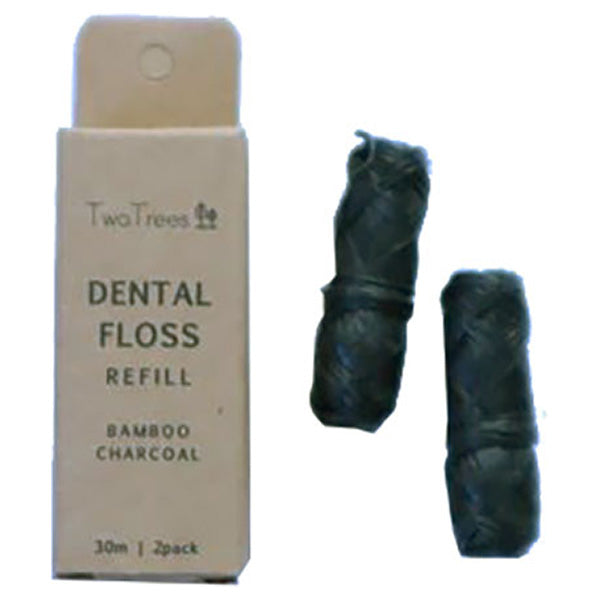 Two Trees Bamboo Fiber Dental Floss Refill (2 Pack)