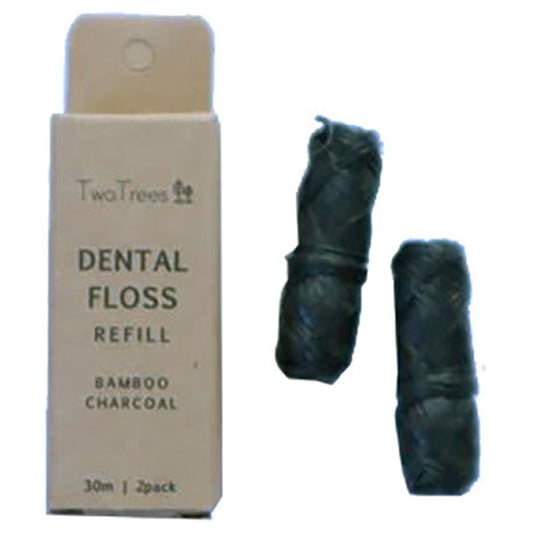 Two Trees Bamboo Fiber Dental Floss Refill (2 Pack)