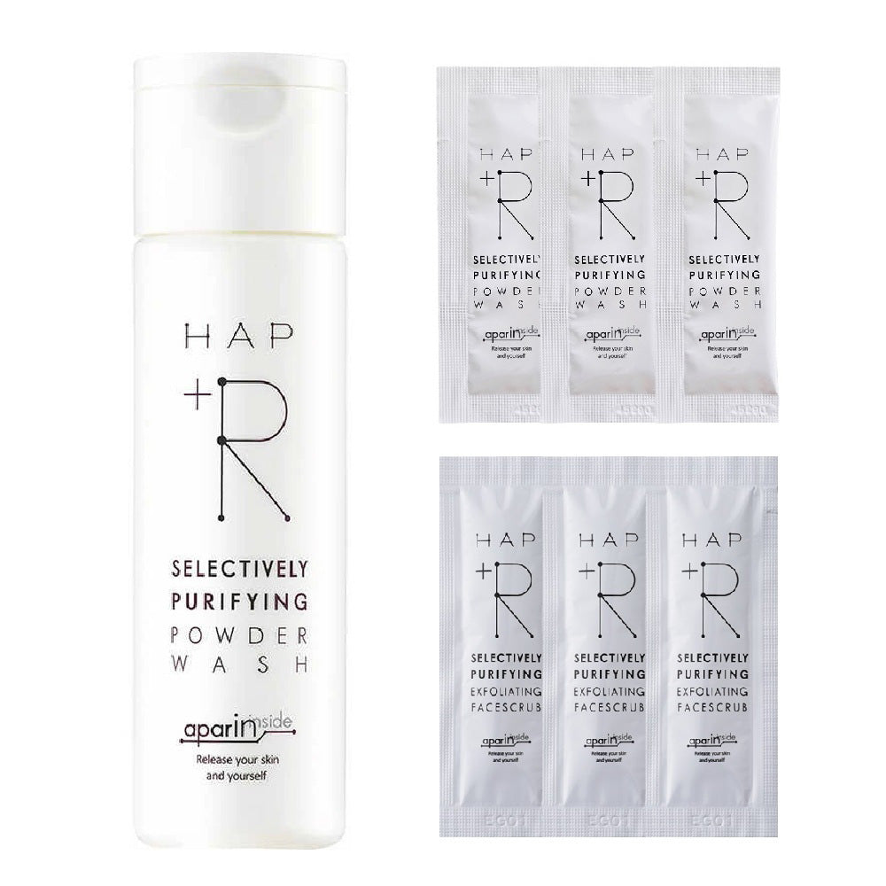 HAP+R Powder Wash Special Set, 50g