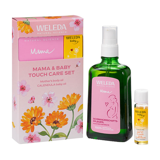 Weleda Mama & Baby Touch Care Set 2026 Limited Edition (Soft Floral), 100ml, 10ml