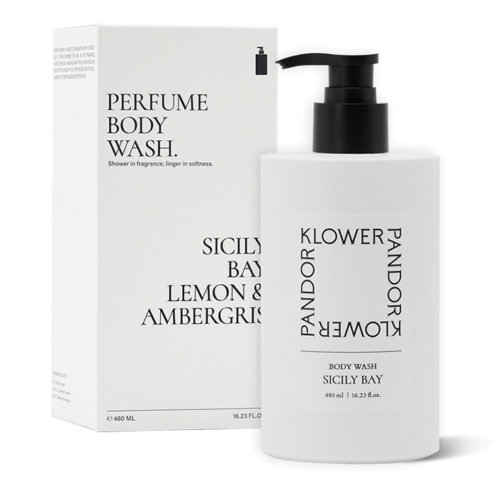 KLOWER PANDOR Perfume Body Wash, 480ml (Sicily Bay)