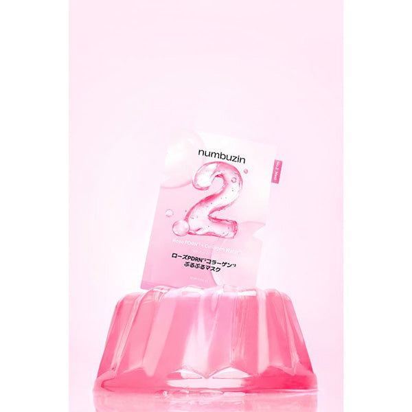 numbuzin No.2 Rose PDRN Collagen Plumping Mask