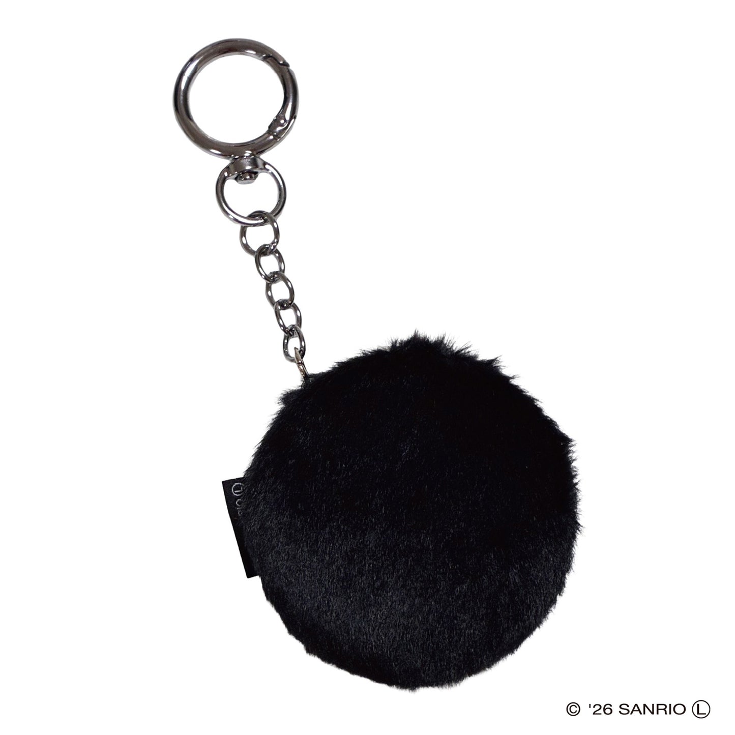 Yamamura Yurumofu Double Mirror S (YRM-24 Kitty Monochrome Black)