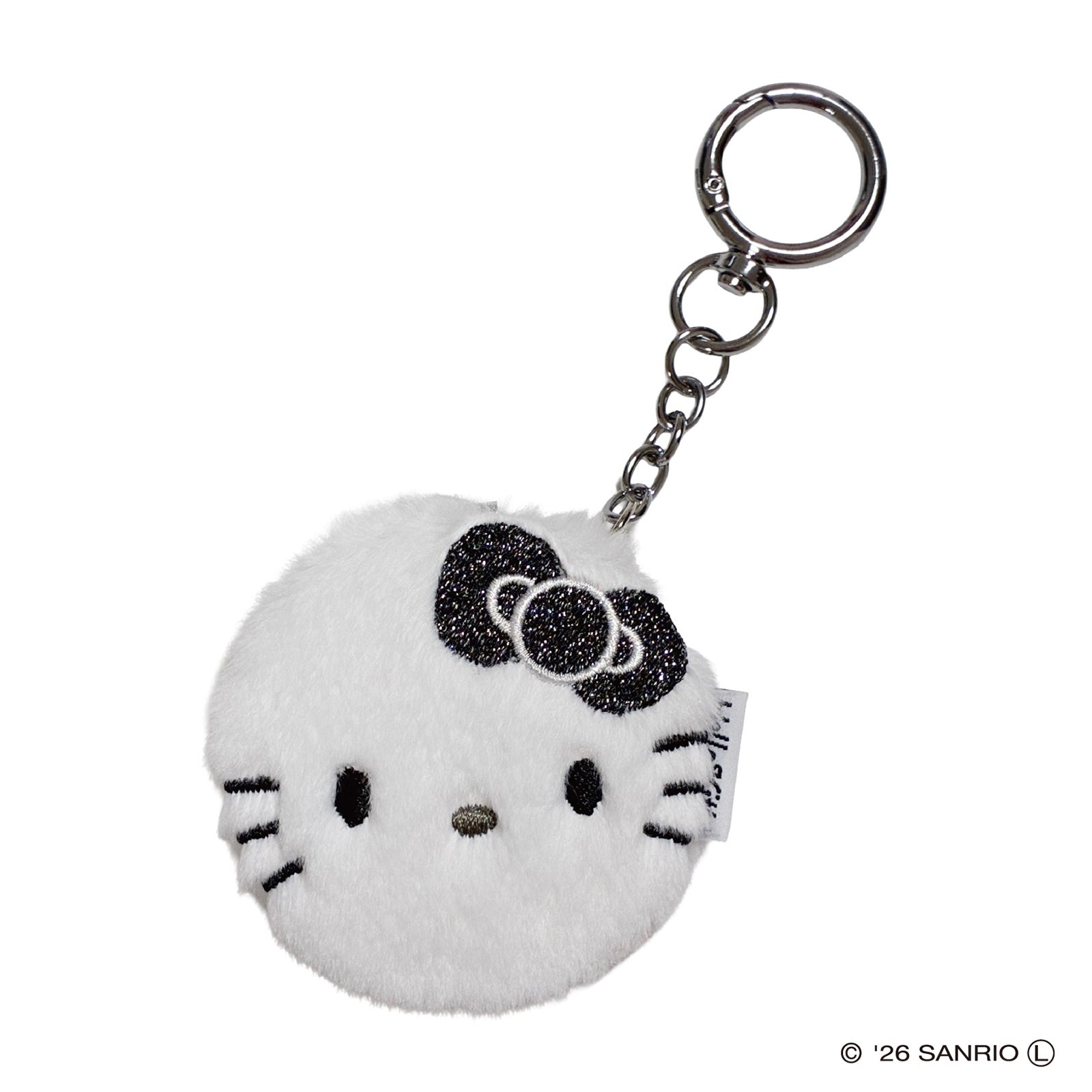 Yamamura Yurumofu Double Mirror S (YRM-23 Kitty Monochrome White)