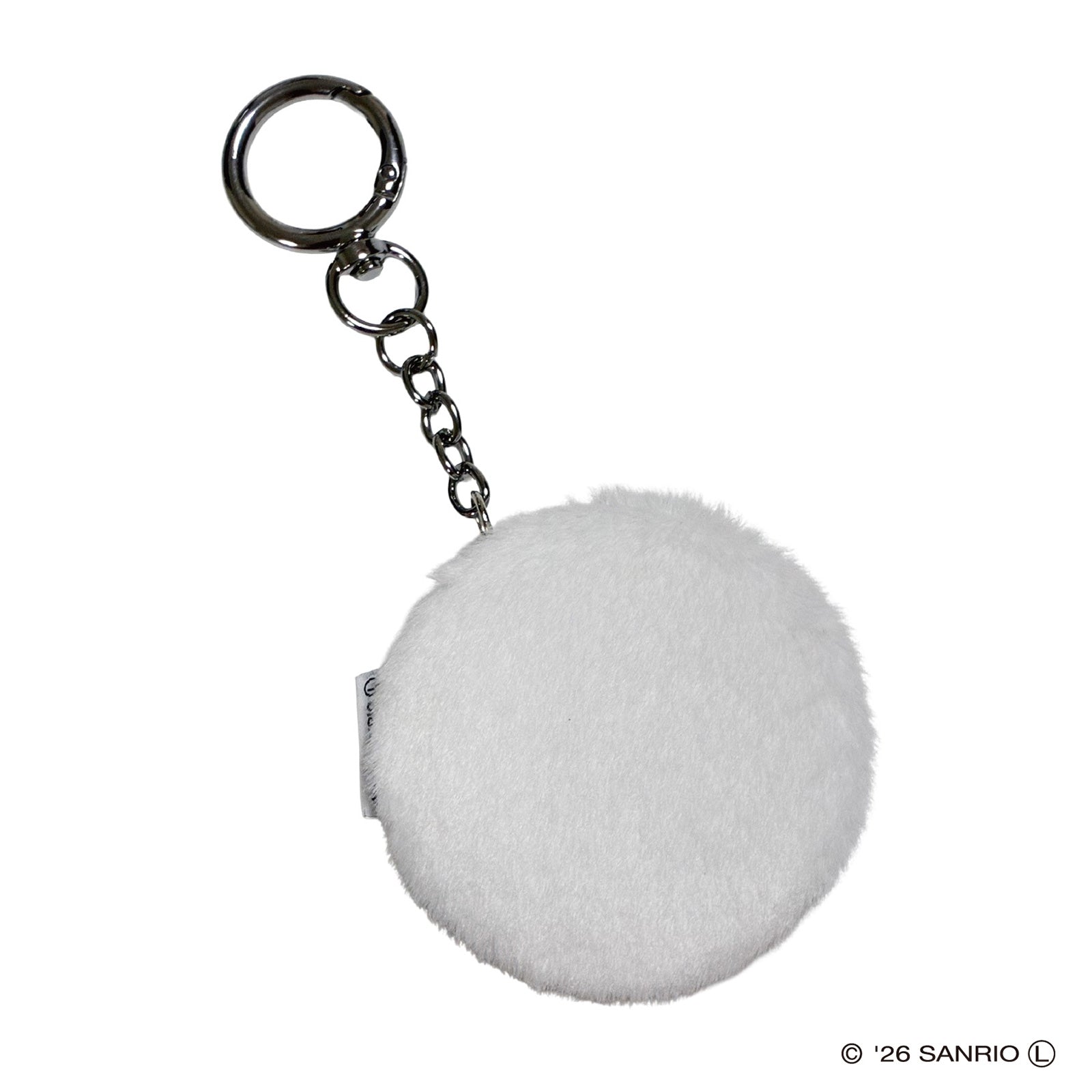 Yamamura Yurumofu Double Mirror S (YRM-23 Kitty Monochrome White)