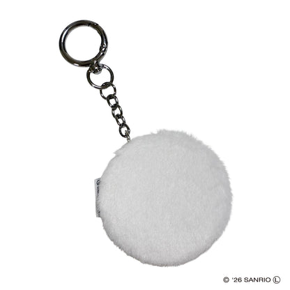 Yamamura Yurumofu Double Mirror S (YRM-23 Kitty Monochrome White)