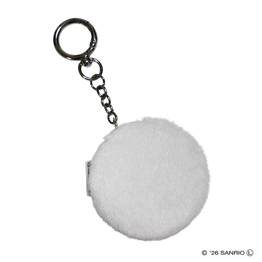 Yamamura Yurumofu Double Mirror S (YRM-23 Kitty Monochrome White)