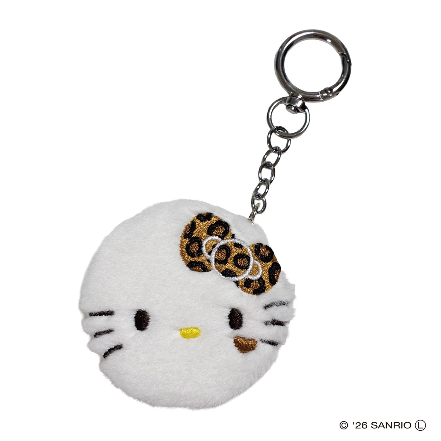 Yamamura Yurumofu Double Mirror S (YRM-21 Kitty Leopard Brown)