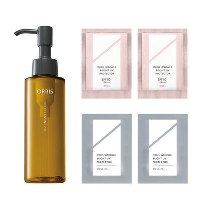 ORBIS Best Cosmetics Award Cleansing Oil + UV Sample Limited Kit SPF50+ PA++++, 120ml