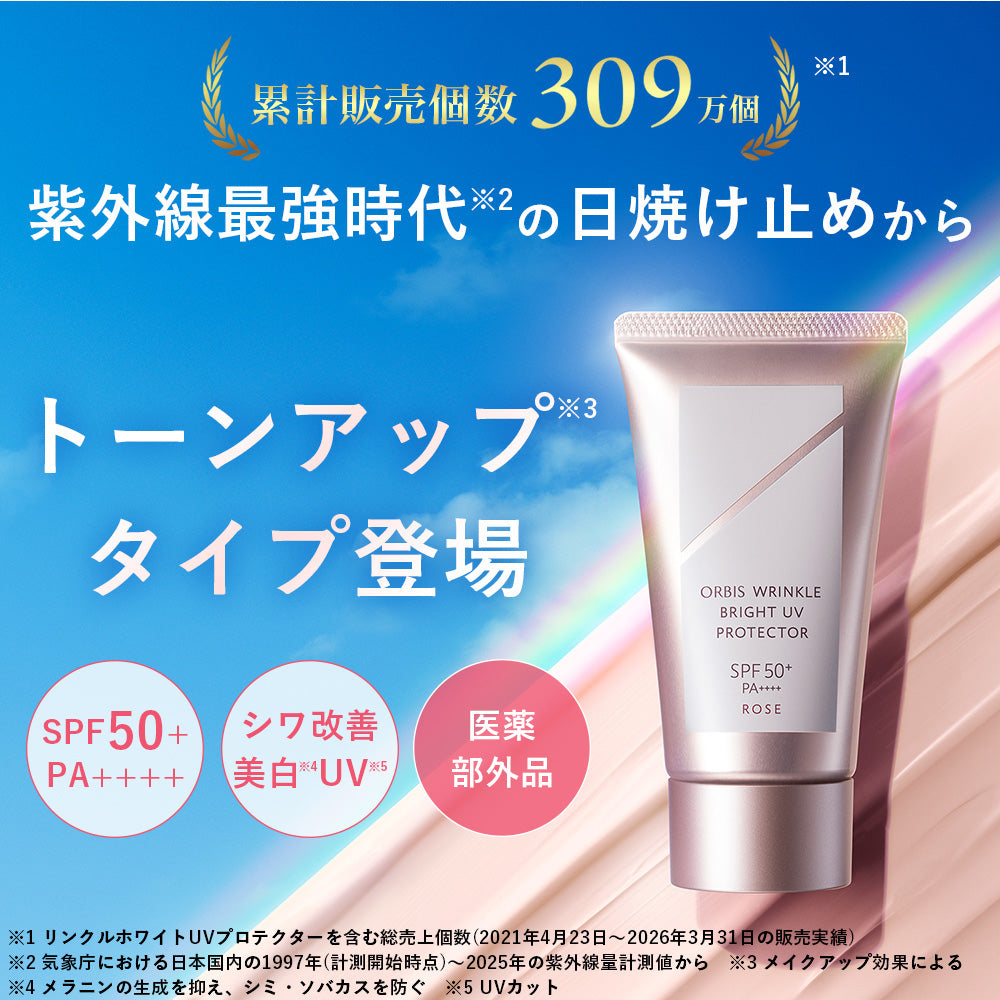 ORBIS Best Cosmetics Award Sunscreen Rose Color Limited Kit SPF50+ PA++++, 50g + 16ml + 6ml