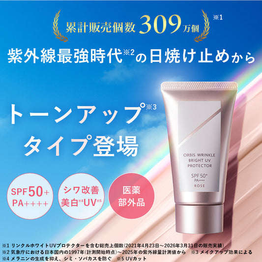 ORBIS Best Cosmetics Award Sunscreen Rose Color Limited Kit SPF50+ PA++++, 50g + 16ml + 6ml