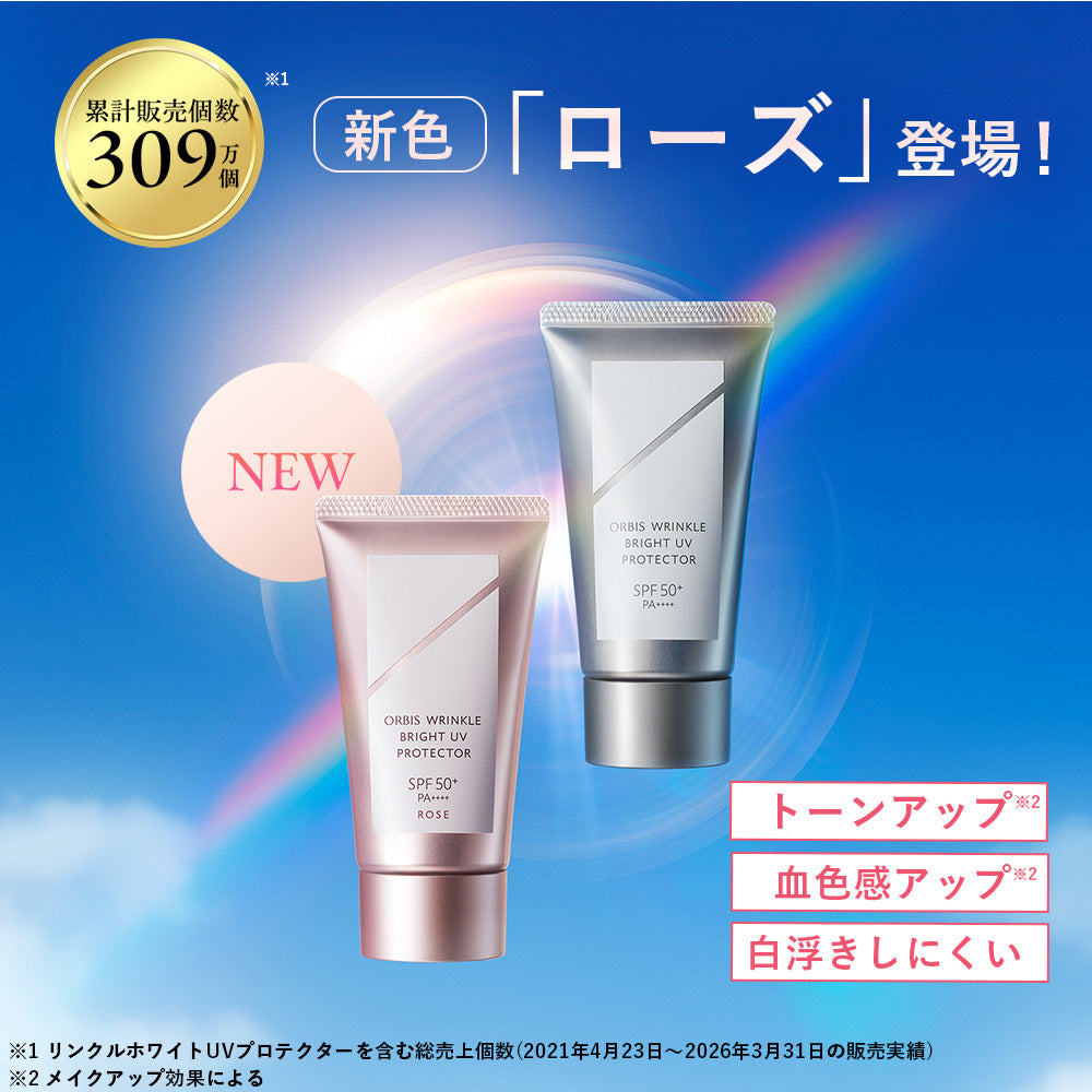 ORBIS Best Cosmetics Award Sunscreen Rose Color Limited Kit SPF50+ PA++++, 50g + 16ml + 6ml