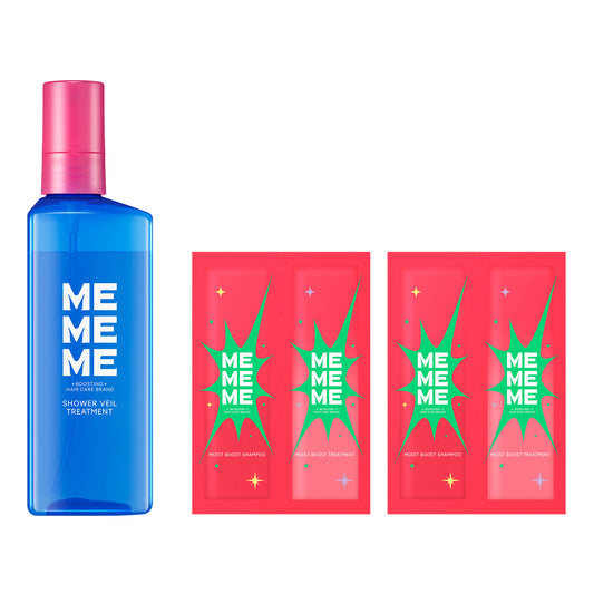 MEMEME Shower Veil Treatment Set, 180ml, 10ml x 2