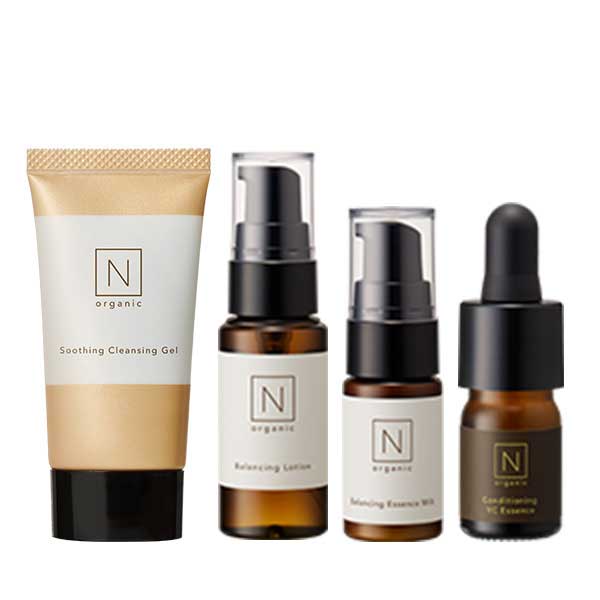 N organic Basic Best Cosmetics Award Trial Set, 20ml + 10ml + 30g