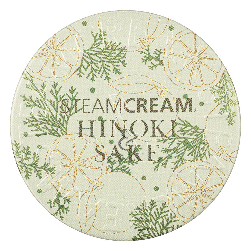 STEAMCREAM Steam Cream (Hinoki & Sake), 75g (Refreshing Hinoki Scent)