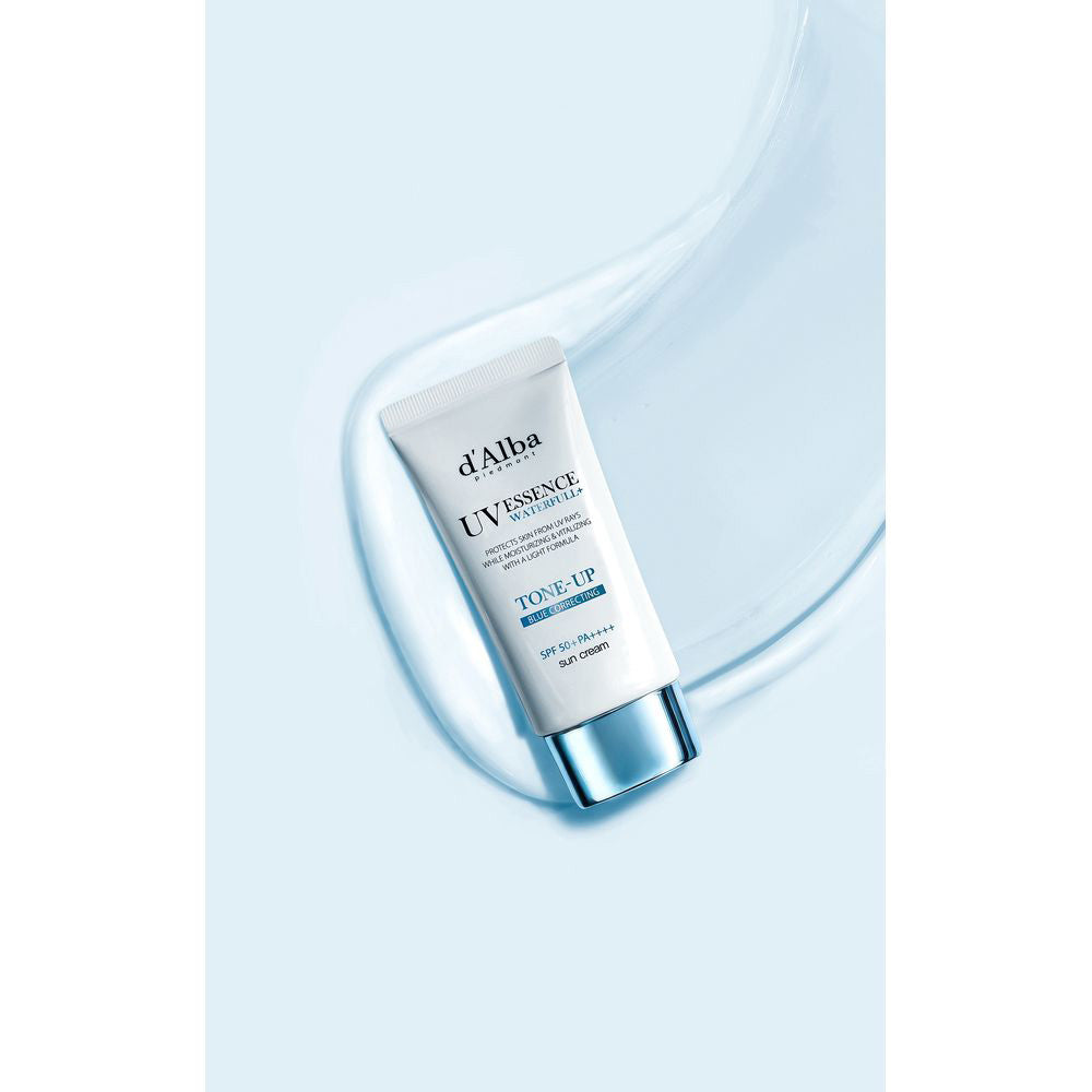 d'Alba Tone-Up Sun Cream (Blue) SPF50+ +, 50ml
