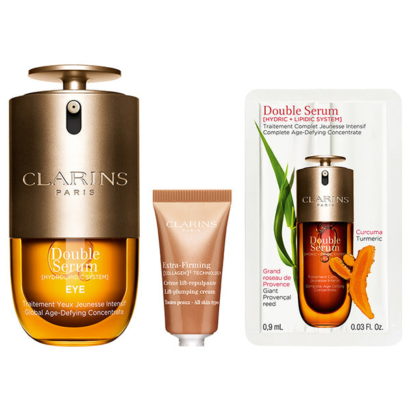 Clarins Double Serum Eye ADC Aging Care Kit, Limited Edition, 20ml