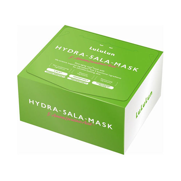 LuLuLun Hydra 5-ALA Mask, 28 Sheets